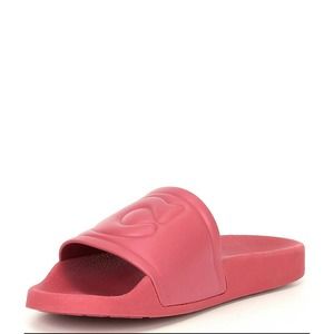 Coach Ulla pink slides size 6